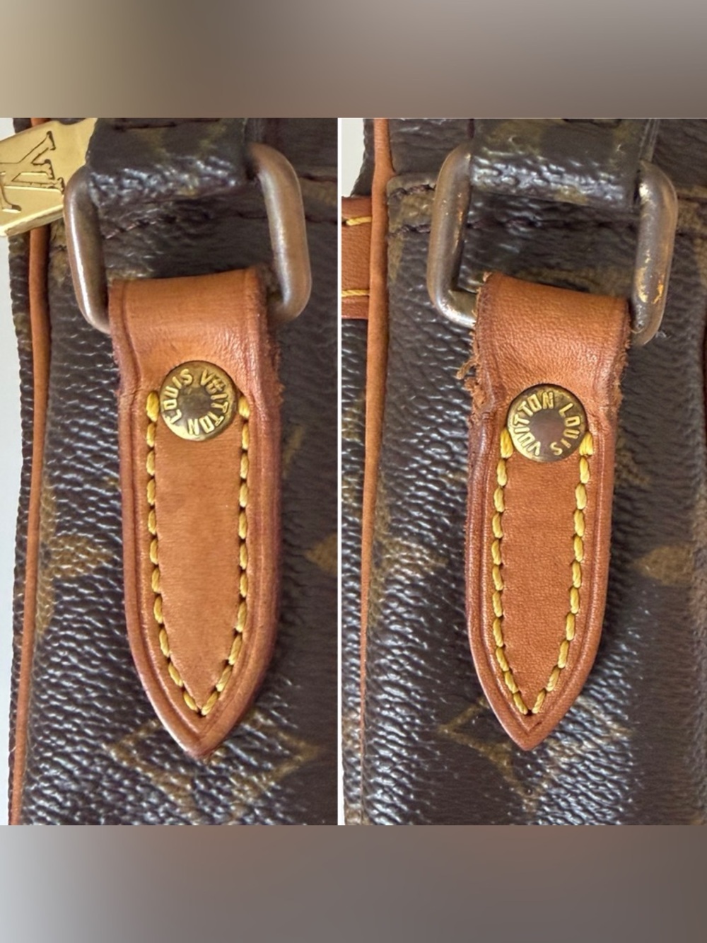Louis Vuitton Danube Monogram Crossbody Bag - Picture 8 of 15